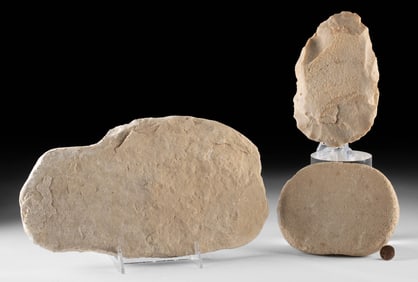 Native American Archaic / Woodlands Stone Tools (3)