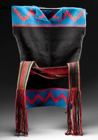 Navajo Woven Wool Tunic / Biil Dress & Sash
