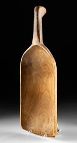 Early 20th C. Cherokee Wood Grain Scoop