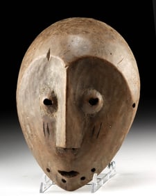 Congo Lega Wood Idimu Mask for Bwami Society