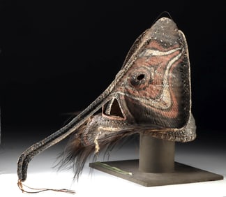 PNG Blackwater Woven Male Initiation Didagur Mask