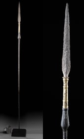 18th C. Javanese Spear - Solo Kingdom Royal Guard