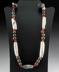 Naga Necklace: Conch Shells, Glass Trade Beads, & Bells