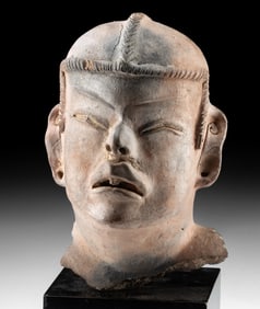 Olmec Pottery Head of a Baby , ex-Sotheby's