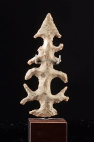 Maya Eccentric Flint Chert Symbol of Divine Power
