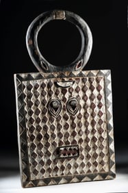 Huge African Baule Goli Kple Kple Mask (Dance Celebration)