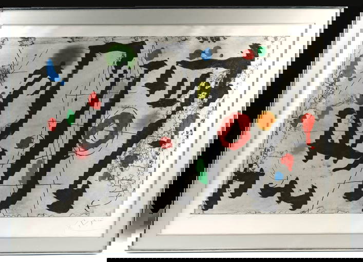 Joan Miro Personnage Dans La Nuit - Main Image