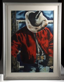 Chuck Middlekauff Painting - Cowboy