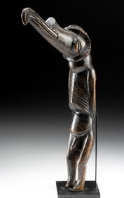 Chilean Easter Island Wood Tangata Manu Bird Man Figure