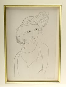 Henri Matisse - Cinquante Dessins, Planche XXXIII, 1920