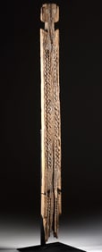 Tall / Early Kenyan Giriama Wood Kigango (Memorial Post)