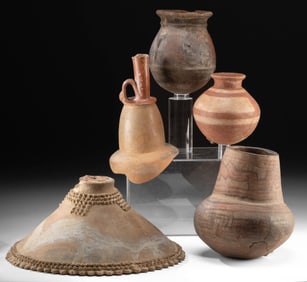 Pre-Columbian Pottery Complete & Partial Vessels