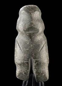 Mezcala Stone Axe God Figure