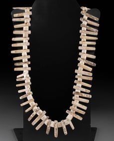 Pre-Columbian Caribbean Taino Shell Bead Necklace