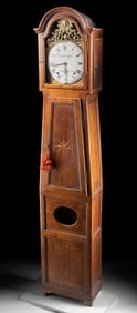 18th C. French Comtoise Mobier Clock