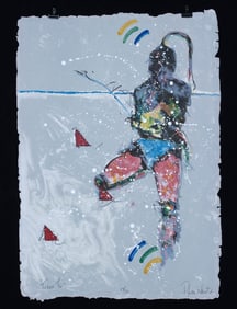 Randy Lee White Mixed Media - "Turns To"