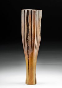 20th C. Polynesian Tongan Wood Tapa Beater