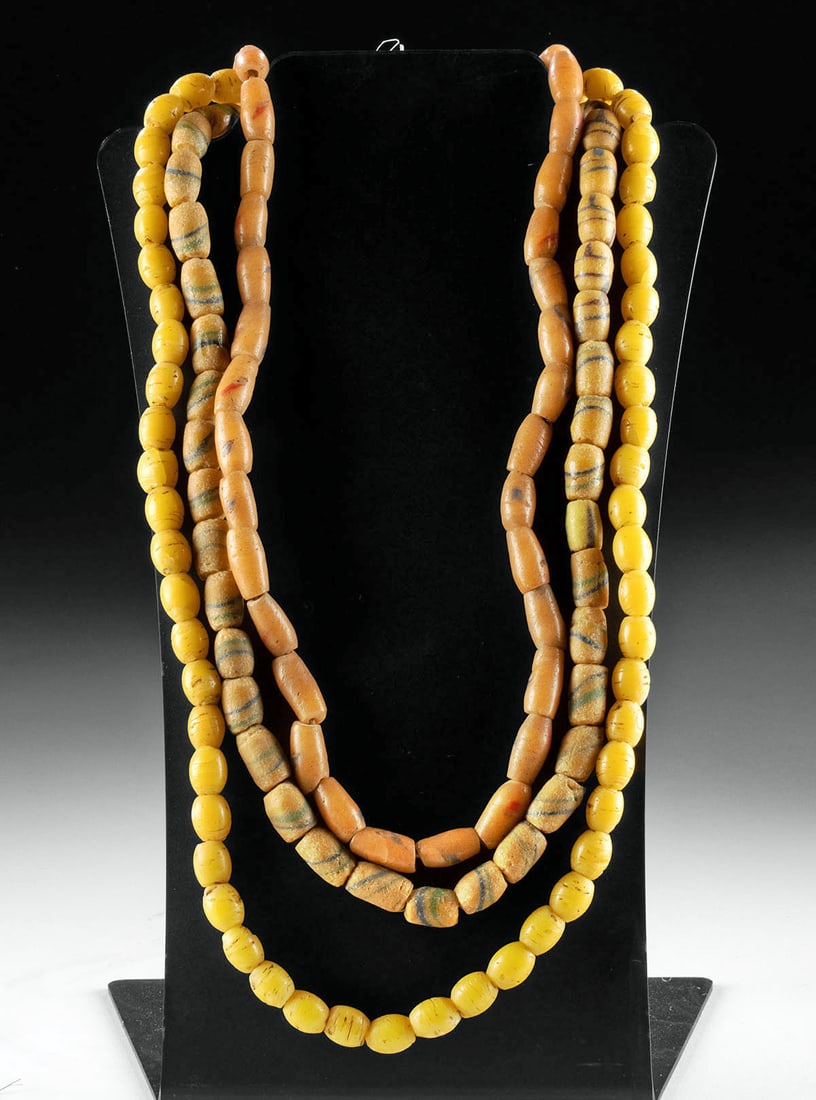 19th C. African Venetian Glass Bead Necklaces (1 of 5)