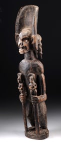 Large African Royal Chibinda Ilunga Ancestor Statue