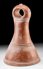 Tall African Mali / Djenne Terracotta Bed Post