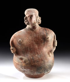 Nayarit Bulbous Figural Vessel Nude Female
