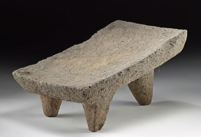 Large Costa Rican Stone Metate (Grinding Table)