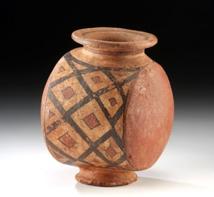Panamanian Cocle Polychrome Vessel, Drum Form