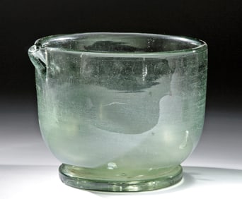 18th C. European Glass Mortar (Chemist / Apothecary)