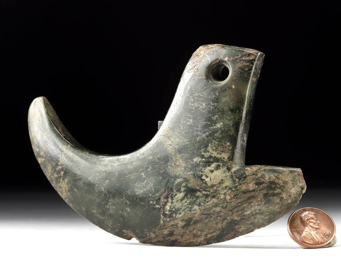 Tairona Greenstone Axe Head (1 of 2)