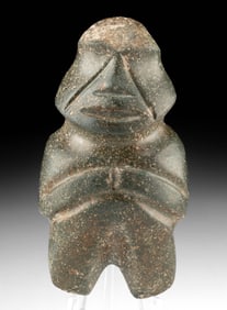 Pre-Columbian Mezcala Guerrero Greenstone Axe God