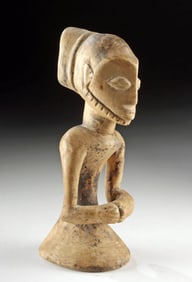 African DR Congo Bantu Tribal Wooden Figure