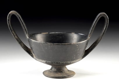 Etruscan Bucchero Ware Kantharos