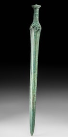 Central European Bronze Age Blade in Intricate Hilt