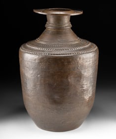 Large 19th C. Nepalese Copper Water Vessel (Gagri)