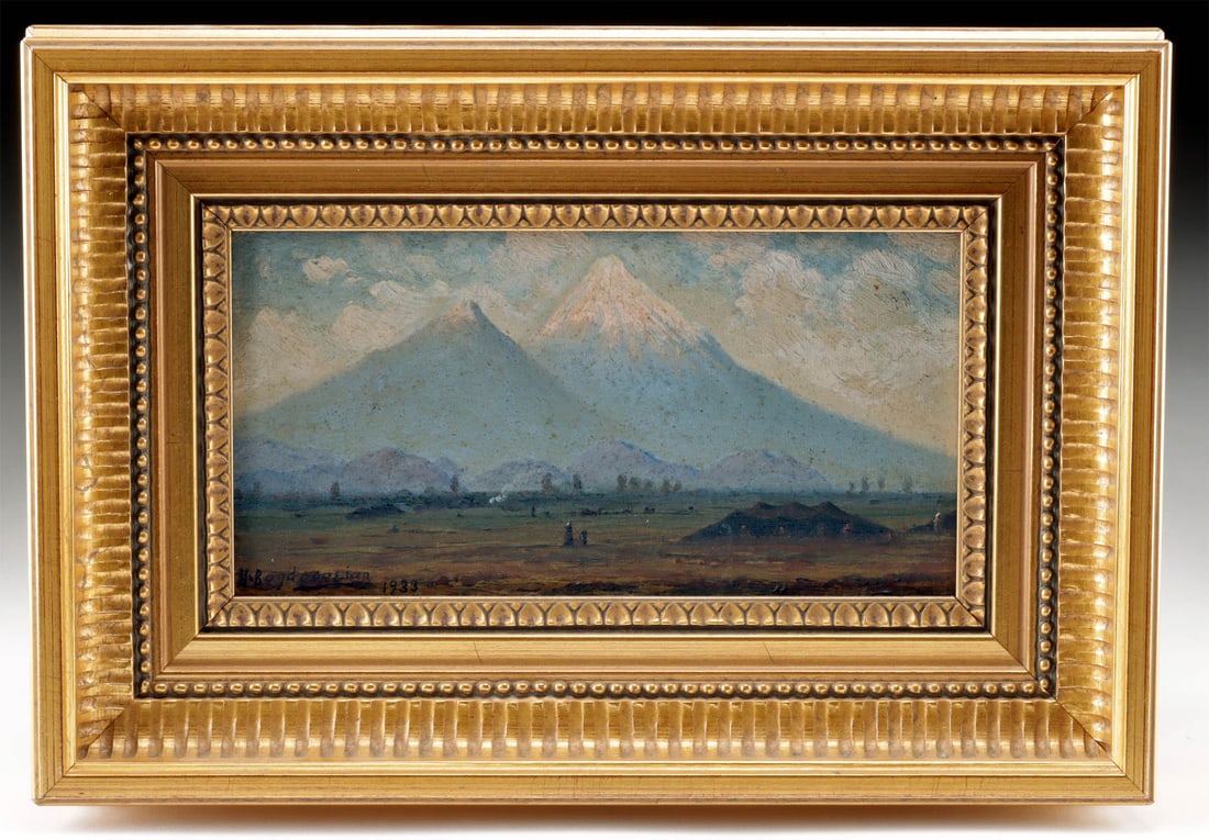 Painting by H. Baghdasarian - Mount Ararat (1933) (1 of 4)