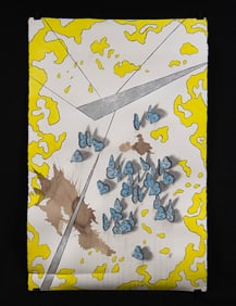 Alena Vavilina Mixed Media - "No Boundaries 4" (2023)