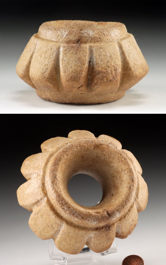 Chavin Stone Mace Head - Lobed Form (1 of 3)