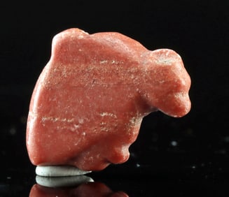 Mesopotamian Red Jasper Animal Amulet, Prof. W. Lambert
