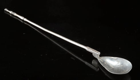 Late Roman Silver Spoon - Cochlearium