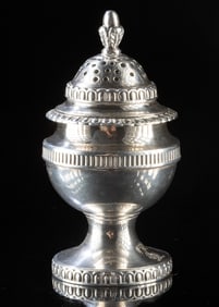 English 1813 Hallmarked Sterling Silver Sugar Caster