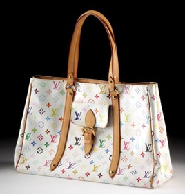 Louis Vuitton Multicolore Aurelia Tote (Murakami)