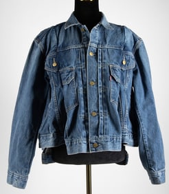 Levi's x Sacai Denim Hybrid Trucker Jacket Ltd Edition