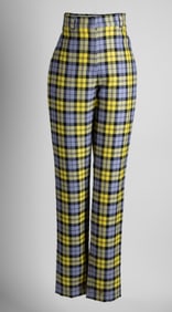 Alexander Arutyunov Tartan Wool, Silk Lined