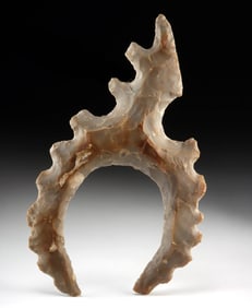 Huge Maya Eccentric Flint from Belize - Scorpion