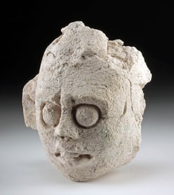 Maya Stucco Head of K'inich Ajaw - Sun God Portrait