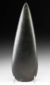 Large Taino Petaloid Stone Celt