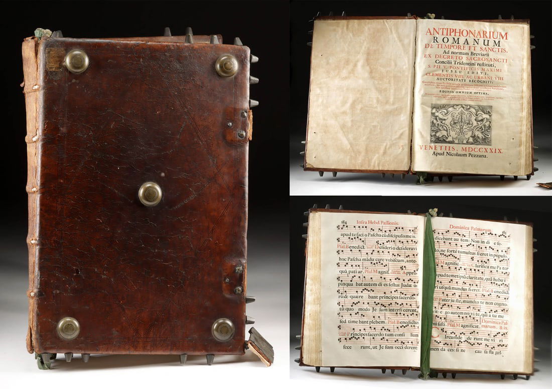 Venetian Antiphorium Romanum (1729) - Pezzana (1 of 7)