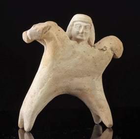 Phoenician Astarte Emerging From a Multi-Headed Horse