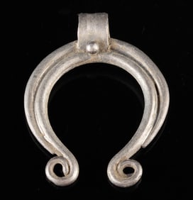 Roman Silver Lunula Pendant - Relation to Luna & Diana