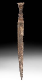 Medieval European Iron Dagger / Shortsword Weapon